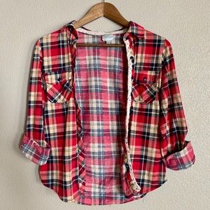 Pink Flannel Shirt